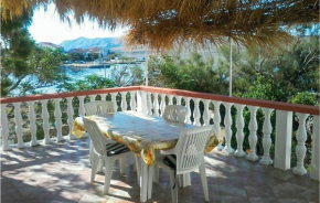 Awesome Apartment In Kustici With House Sea View